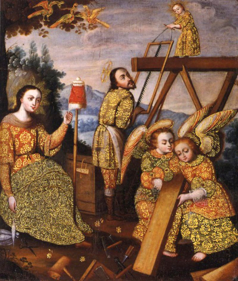 the holy family in nazareth